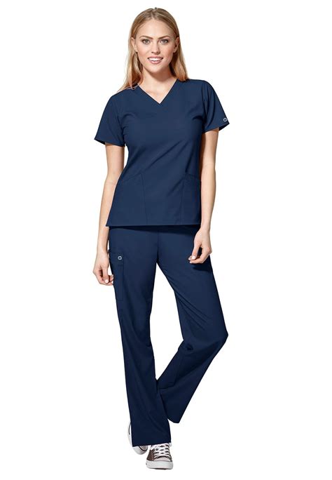 navy blue scrubs